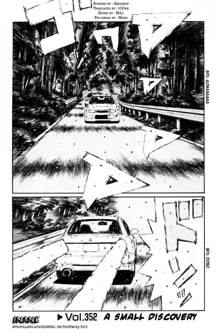 Initial D Vol.27 Chapter 352 : A Small Discovery - Picture 1