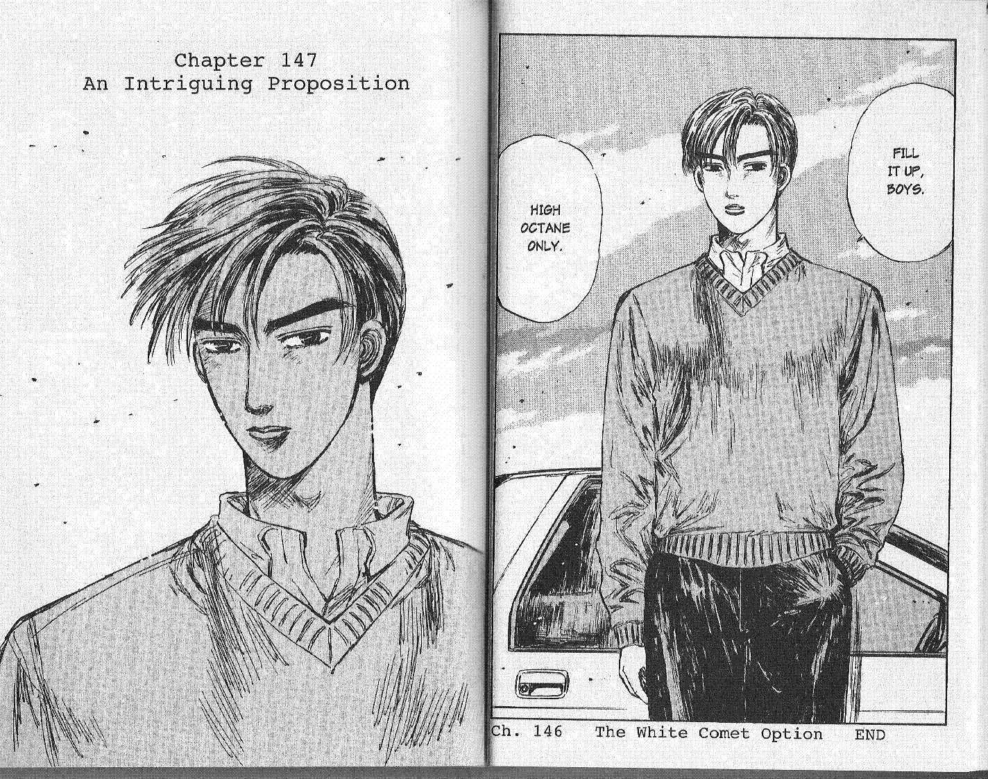 Initial D Vol.14 Chapter 147 : An Intriguing Proposition - Picture 1