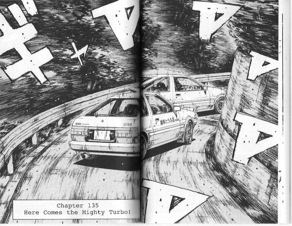 Initial D Vol.13 Chapter 135 : Here Comes The Mighty Turbo! - Picture 1