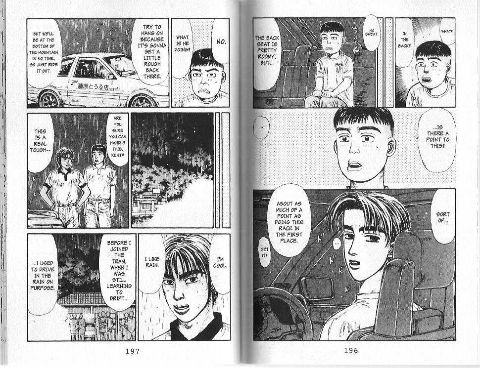 Initial D Vol.7 Chapter 75 : 75: The Terror Of A Rain Battle! 76: Unsurpassed Driver, Stando... - Picture 3