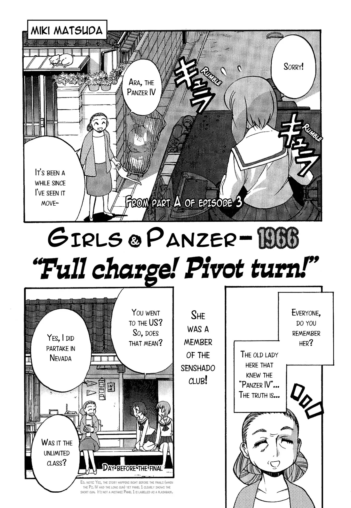 Girls & Panzer - Comic Anthology - Page 1