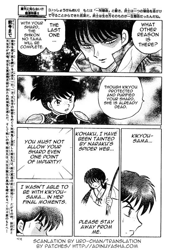 Inuyasha Vol.50 Chapter 496 : Trick - Picture 3
