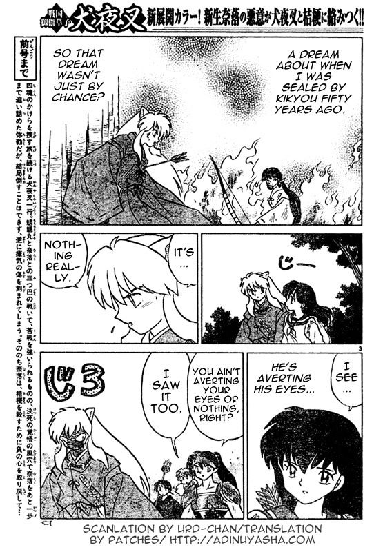 Inuyasha Vol.46 Chapter 453 : Entwined Treads - Picture 3