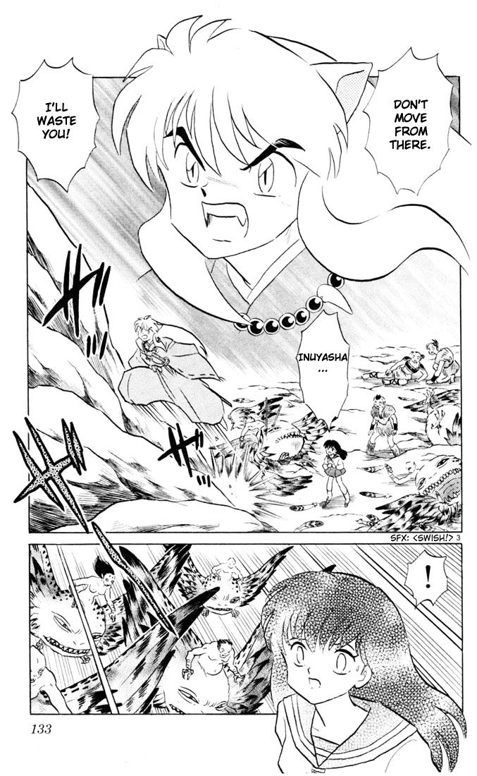 Inuyasha Vol.14 Chapter 136 : Three Way Battle - Picture 3