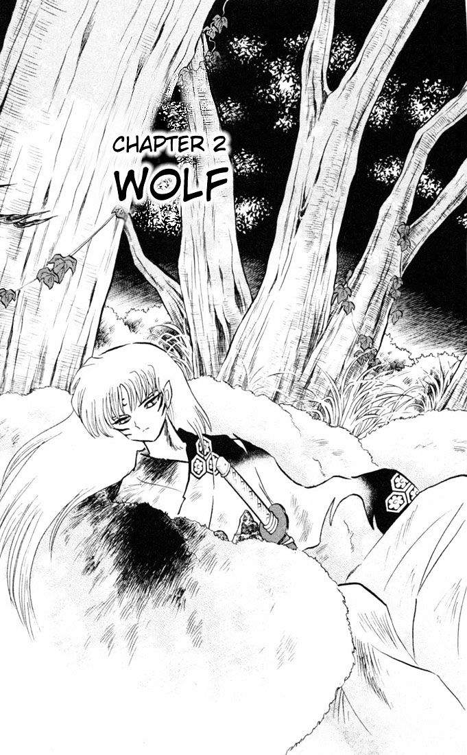 Inuyasha Vol.14 Chapter 130 : Wolf - Picture 1
