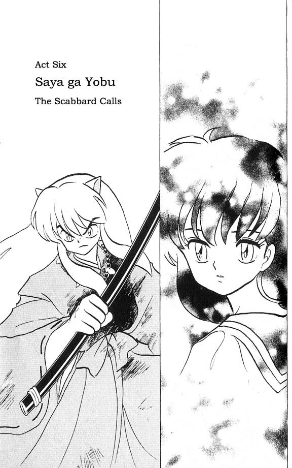 Inuyasha Vol.4 Chapter 34 : The Scabbard Calls - Picture 1