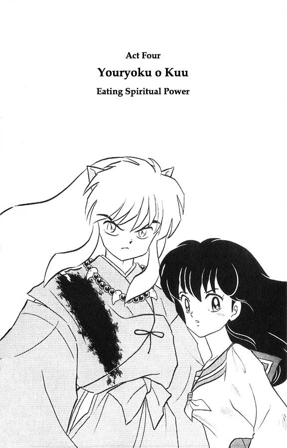 Inuyasha Vol.4 Chapter 32 : Eating Spiritual Power - Picture 1