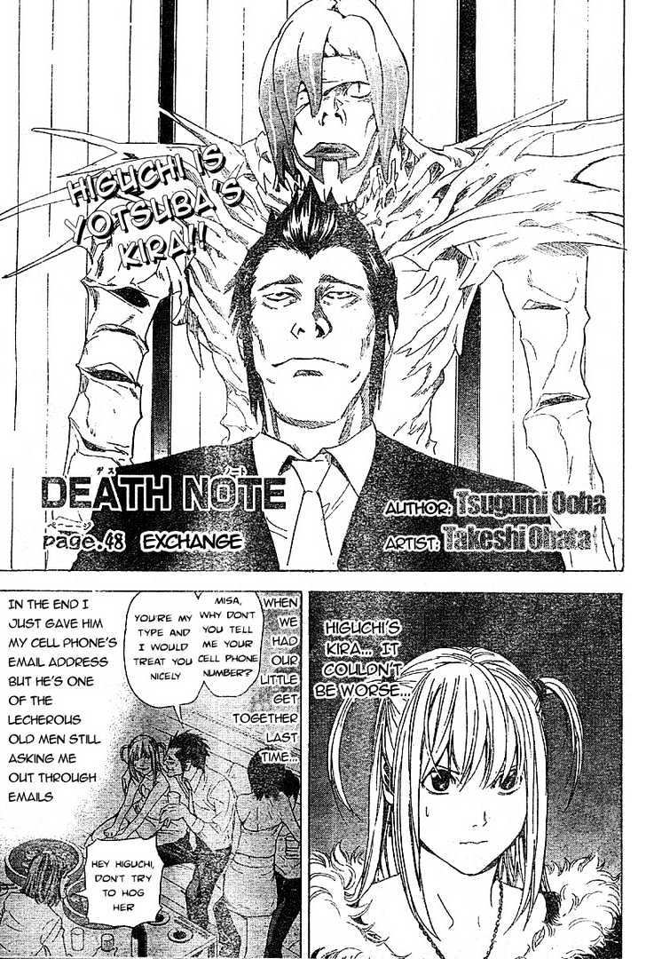 Death Note Vol.6 Chapter 48 - Picture 1