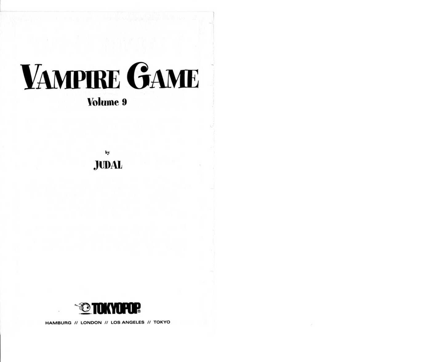 Vampire Game - Page 1