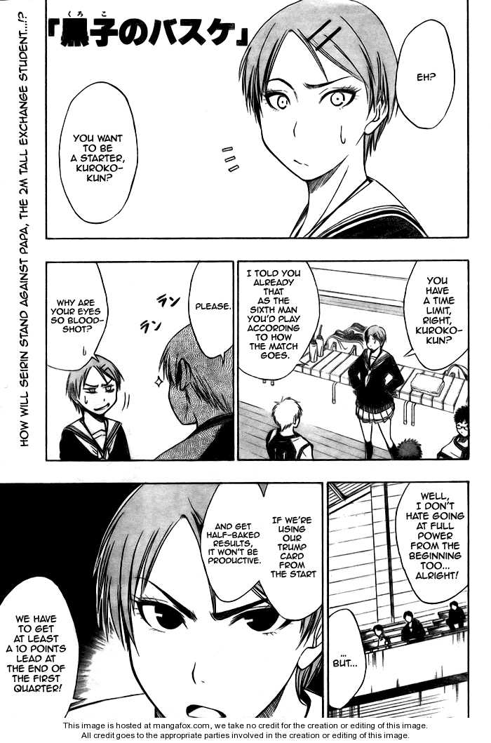 Kuroko No Basket Vol.02 Chapter 014 : I'll Tell You Two Things - Picture 2