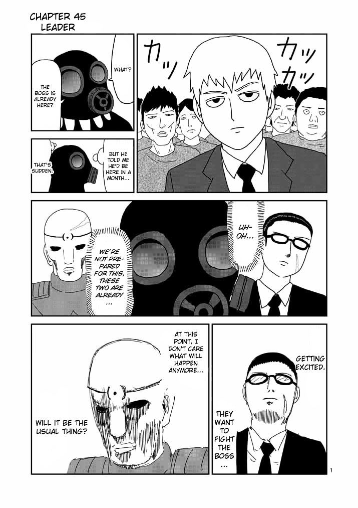 Mob Psycho 100 Chapter 45 : Leader - Picture 1