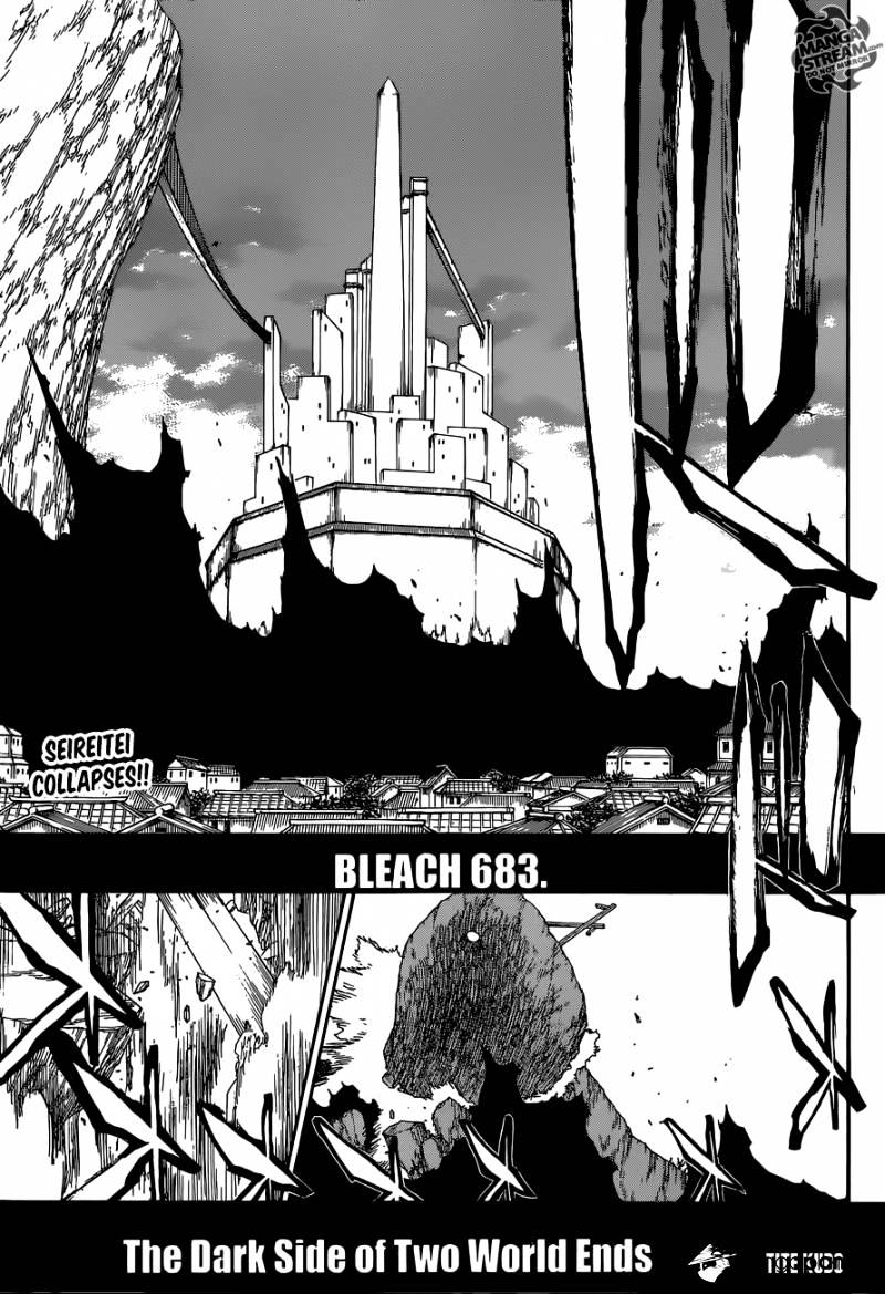 Bleach Chapter 683 : The Dark Side Of Two World Ends - Picture 1
