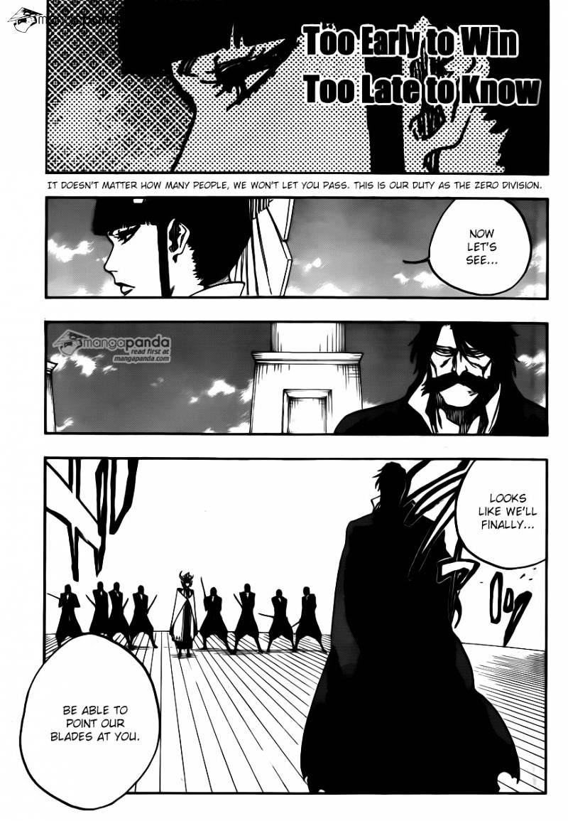 Bleach Chapter 599 : To Early To Win, To Late To Know - Picture 3