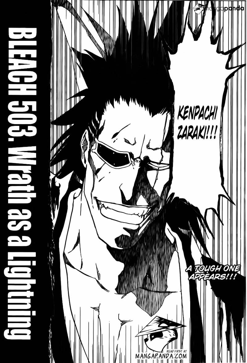 Bleach Chapter 503 : Wrath As A Lightning - Picture 2