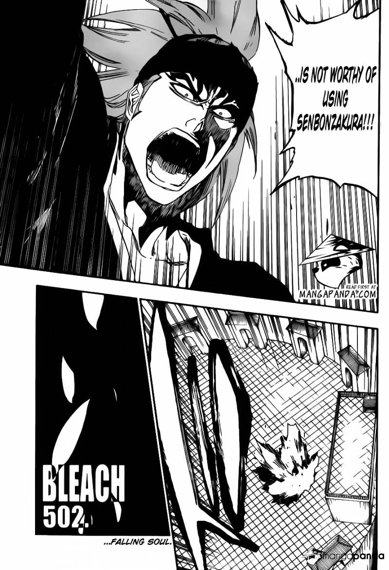Bleach Chapter 502 : Falling Soul - Picture 3