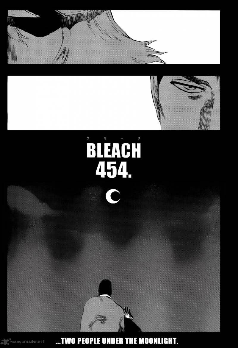 Bleach Chapter 454 : Two People Under The Moonlight - Picture 2