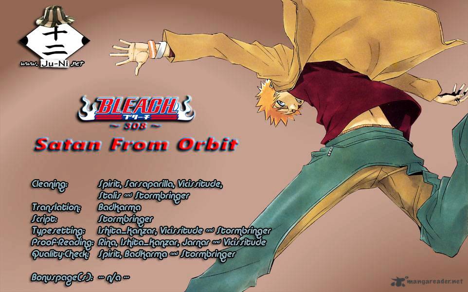 Bleach Chapter 308 : Satan From Orbit - Picture 1