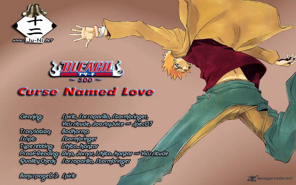 Bleach Chapter 300 : Curse Named Love - Picture 1