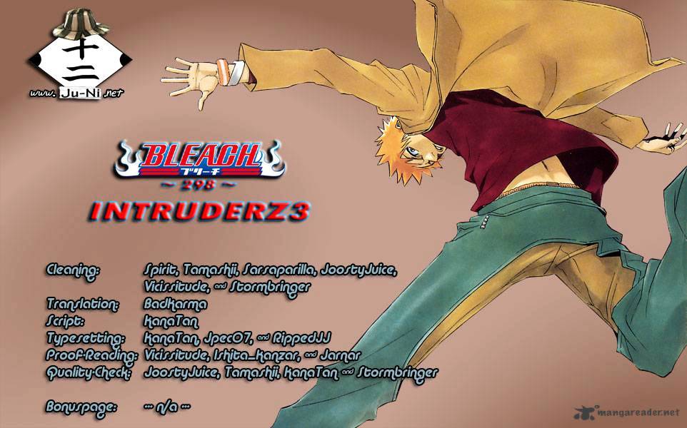 Bleach Chapter 298 : Intruder 3 - Picture 1