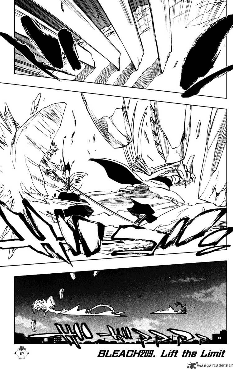 Bleach Chapter 209 : Lift The Limit - Picture 1
