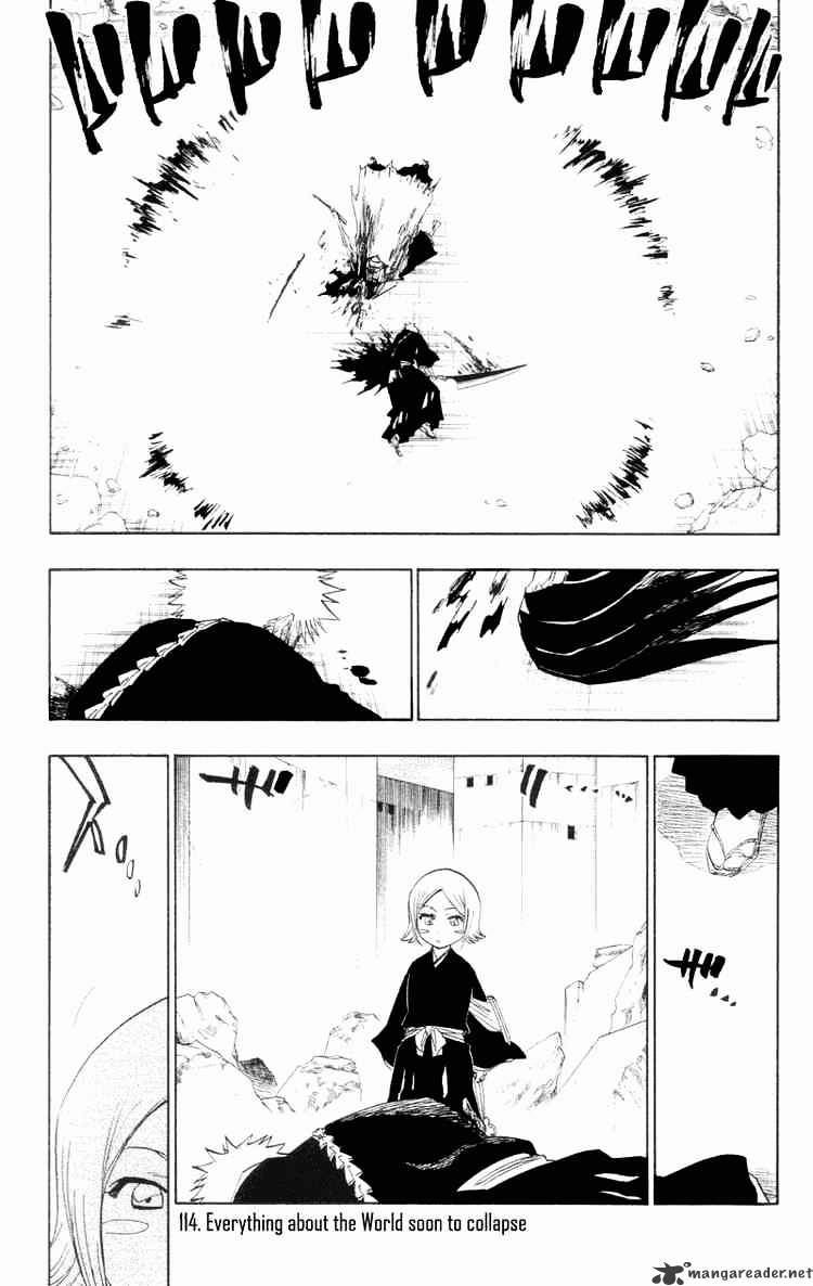 Bleach Chapter 114 : Everything About The World Soon To Collapse - Picture 1