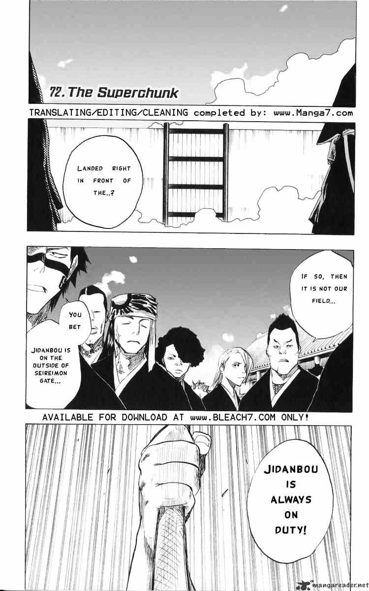 Bleach Chapter 72 : The Superchunk - Picture 1