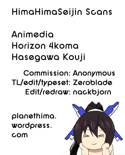 Kyoukai Senjou No Horizon - Animedia 4Koma - Page 1