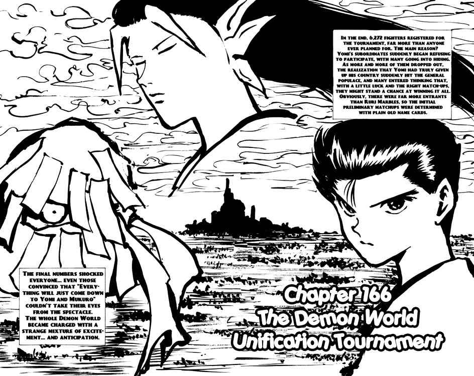 Yu Yu Hakusho Chapter 166 : The Demon World Unification Tournament - Picture 2