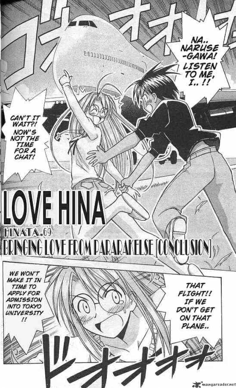 Love Hina Chapter 69 : Bringing Love From Pararakerusu 2 - Picture 2