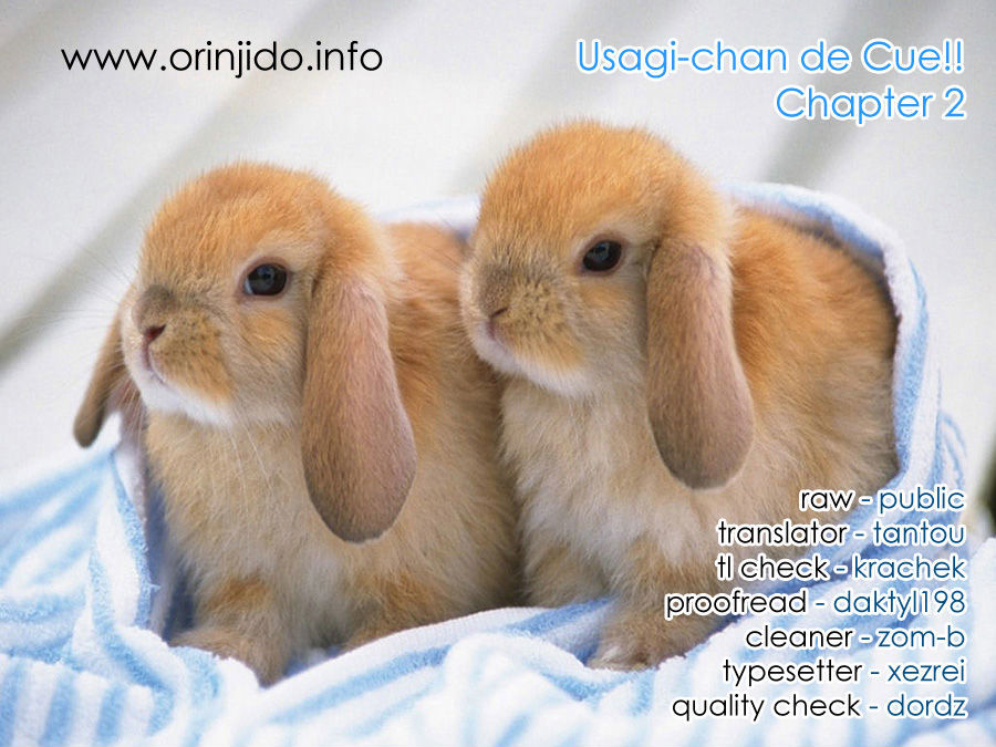 Usagi-Chan De Cue!! Vol.1 Chapter 2 - Picture 1
