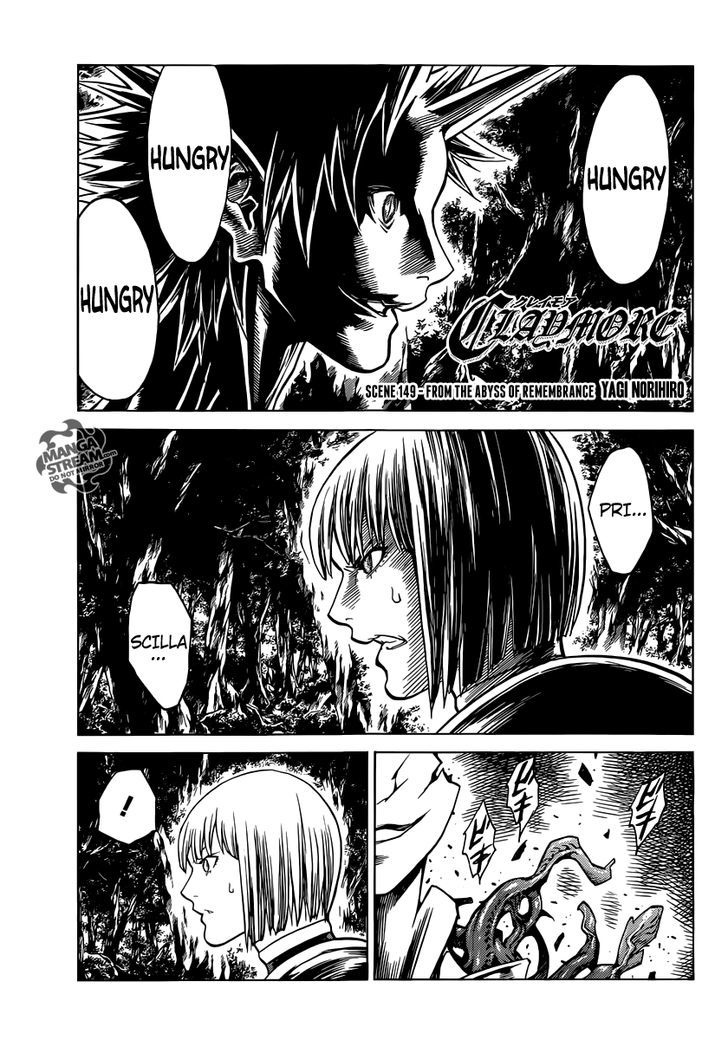 Claymore Vol.24 Chapter 149 : From The Abyss Of Remembrance - Picture 1