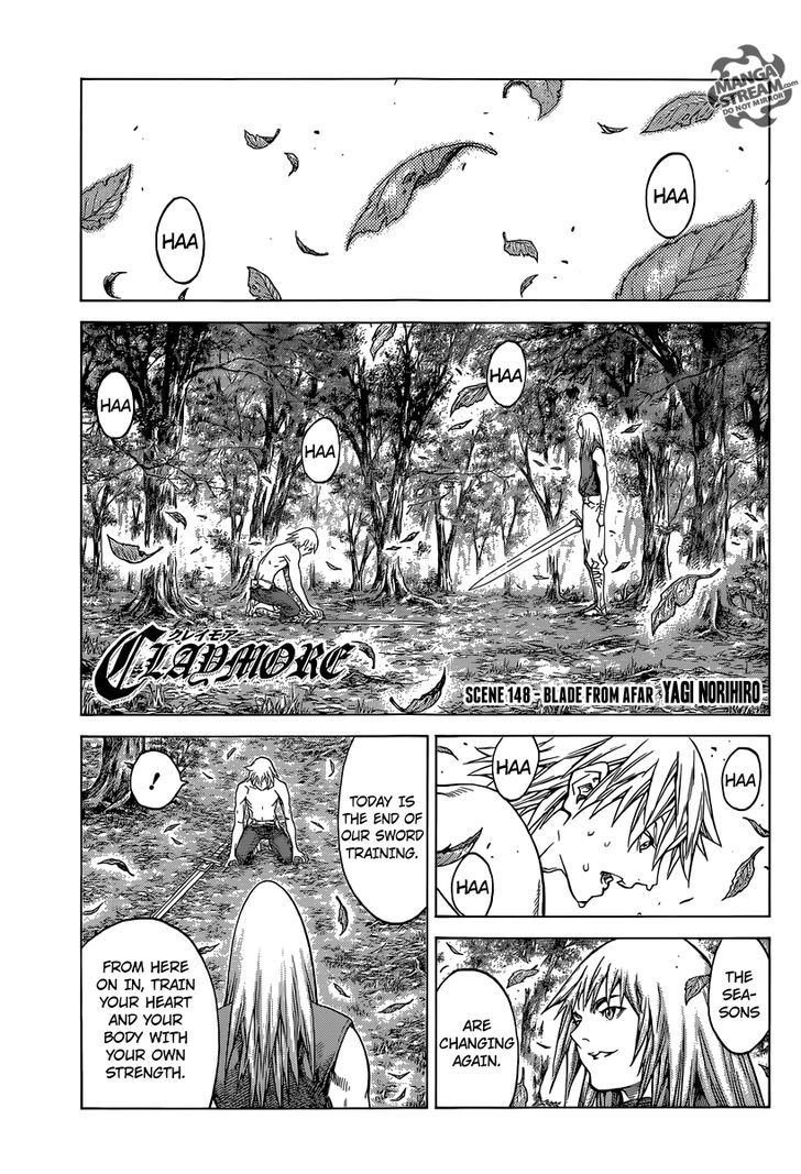 Claymore Vol.24 Chapter 148 : Blade From Afar - Picture 1