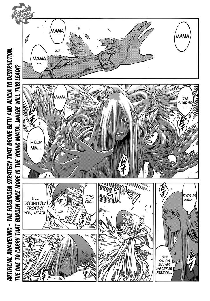Claymore Vol.24 Chapter 140 : A Pure, Naked Blade - Picture 1