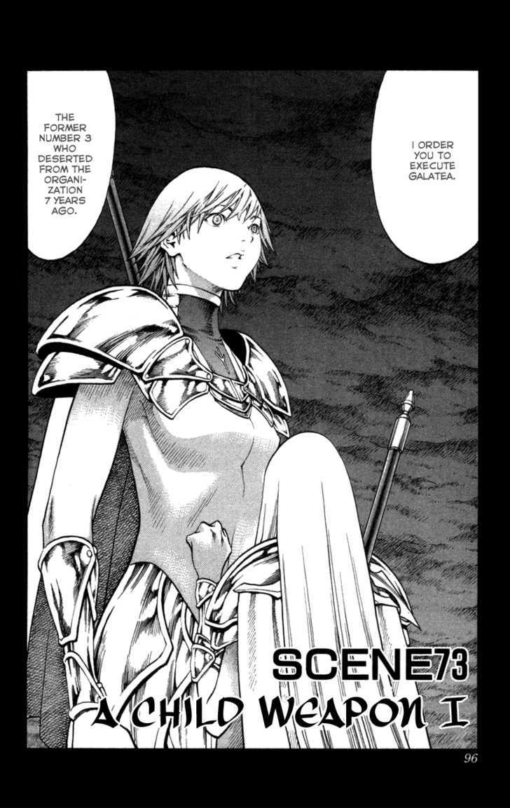 Claymore Vol.13 Chapter 73 : A Child Weapon - Picture 2