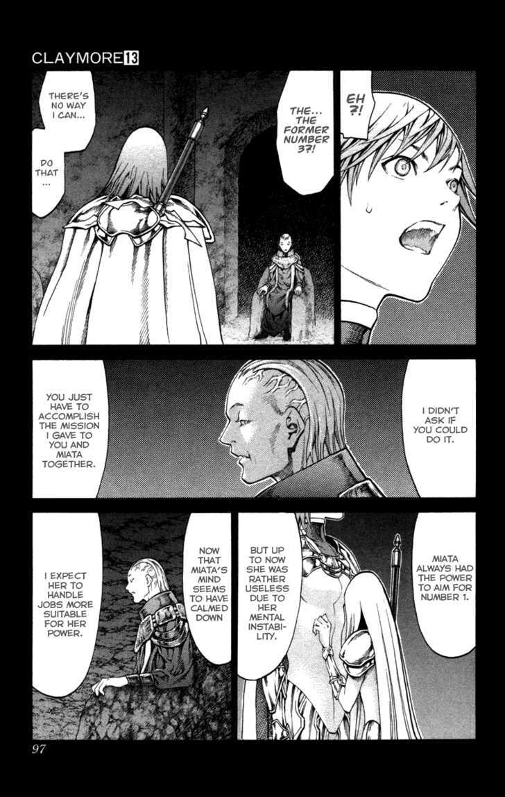 Claymore Vol.13 Chapter 73 : A Child Weapon - Picture 3