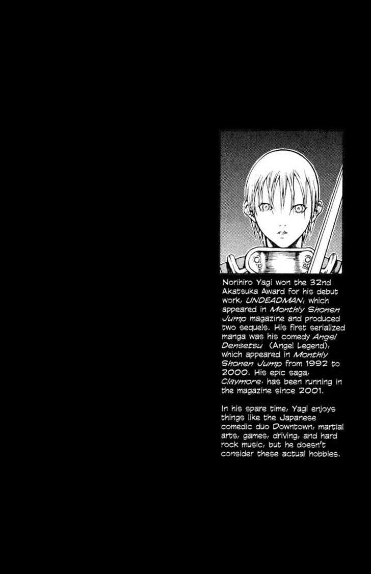 Claymore Vol.9 Chapter 46 : The Deep Abyss Of Purgatory, Part 1 - Picture 1