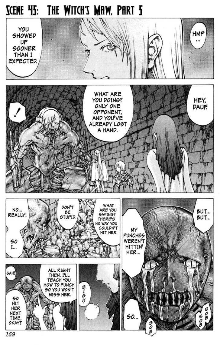 Claymore Vol.8 Chapter 45 : The Witch's Maw, Part 5 - Picture 1