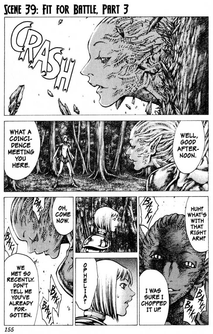 Claymore Vol.7 Chapter 39 : Fit For Battle, Part 3 - Picture 1