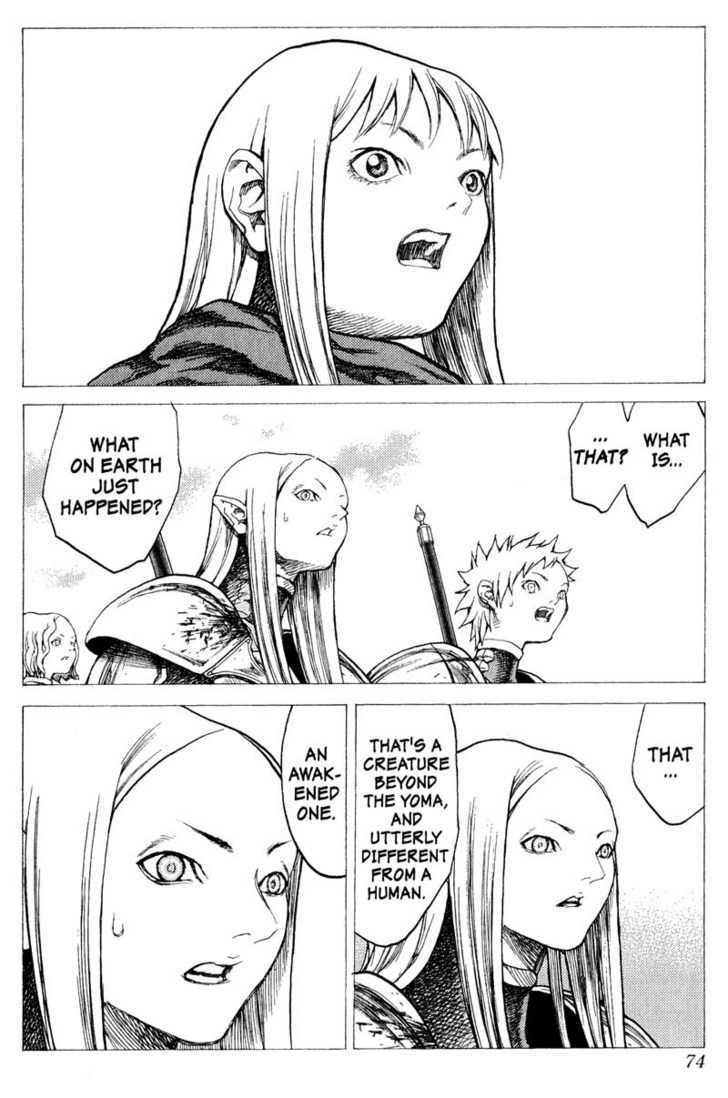 Claymore Vol.5 Chapter 24 : Marked For Death, Part 7 - Picture 3
