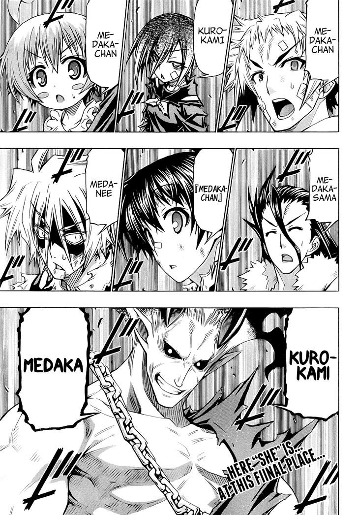 Medaka Box Vol.21 Chapter 178 : I Cannot Promise That - Picture 3