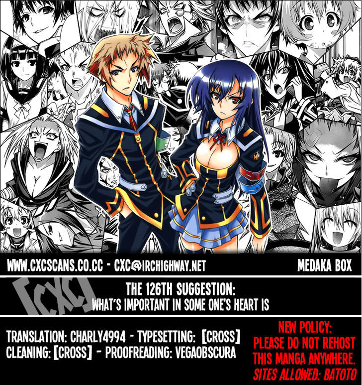 Medaka Box Vol.15 Chapter 126 : What S Important In Some One S Heart Is - Picture 1