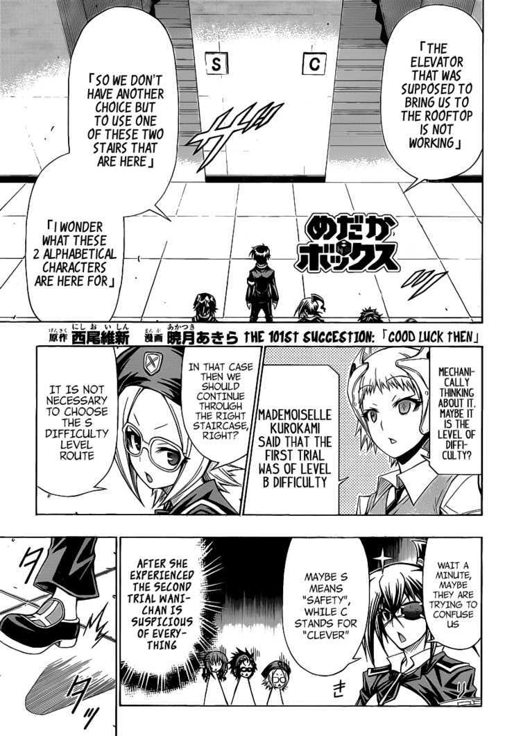 Medaka Box Vol.12 Chapter 101 : Good Luck Then - Picture 2