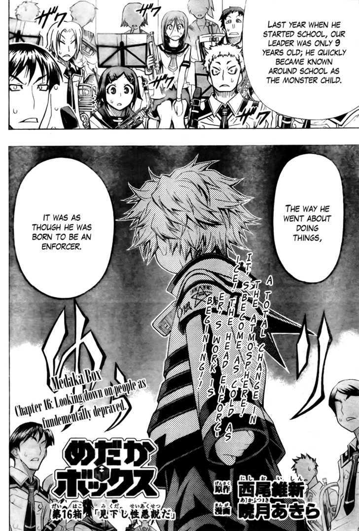 Medaka Box Vol.2 Chapter 16 : Looking Down On People As Fundamentally Depraved - Picture 2