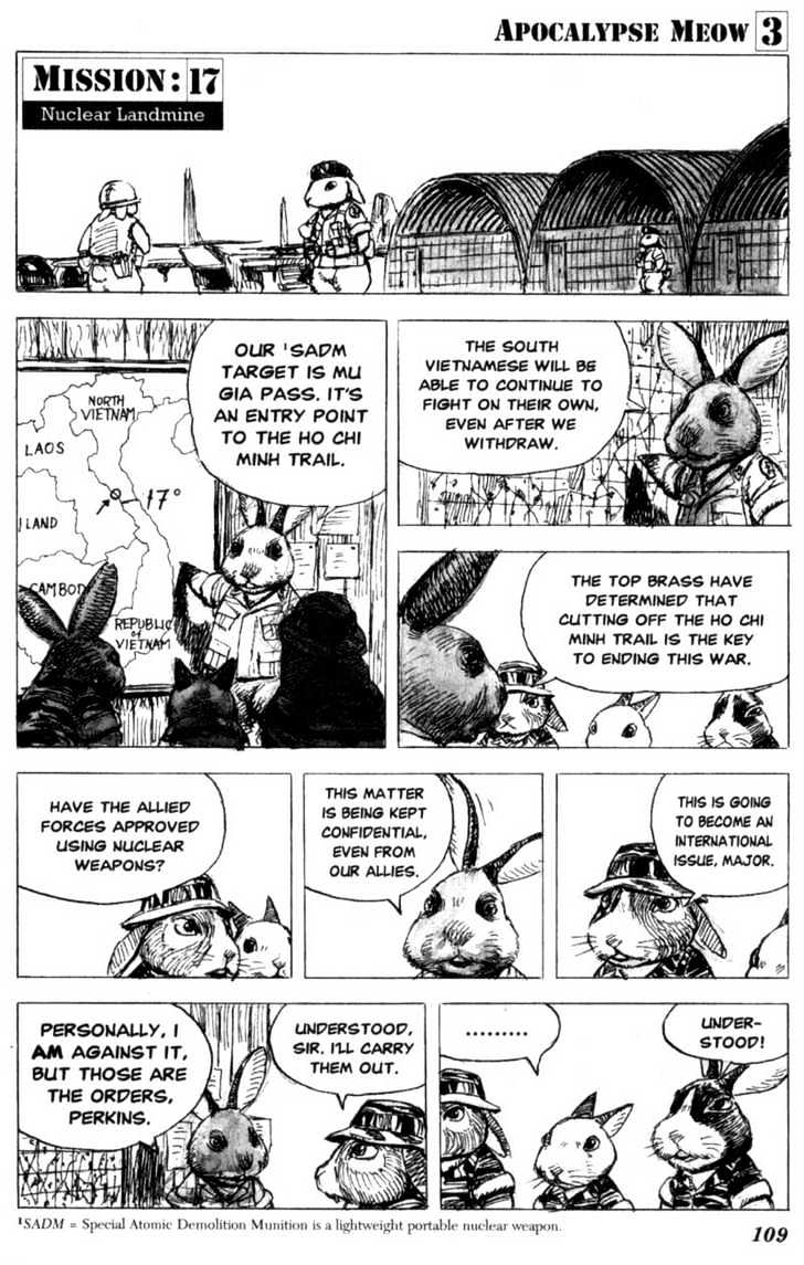 Apocalypse Meow Vol.3 Chapter 17 : Nuclear Landmine - Picture 1