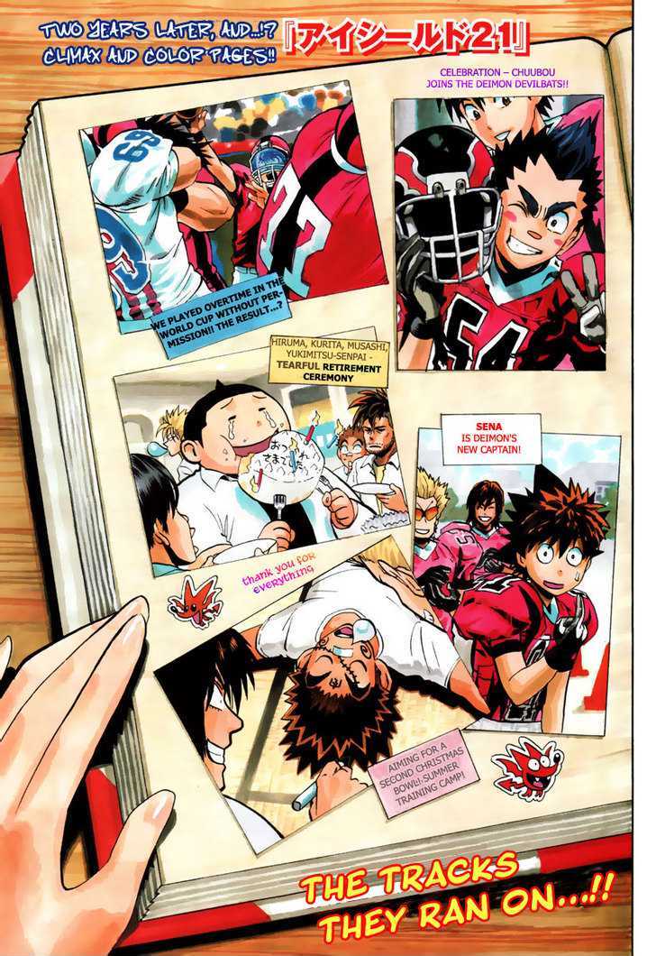 Eyeshield 21 Chapter 333 : Final Down: The Tracks They Ran On...!! (End) - Picture 2