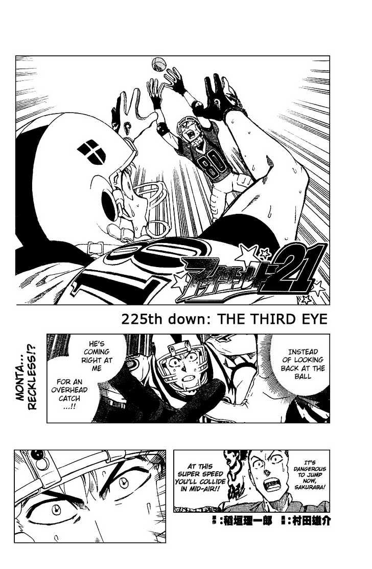 Eyeshield 21 Chapter 225 : The Third Eye - Picture 2