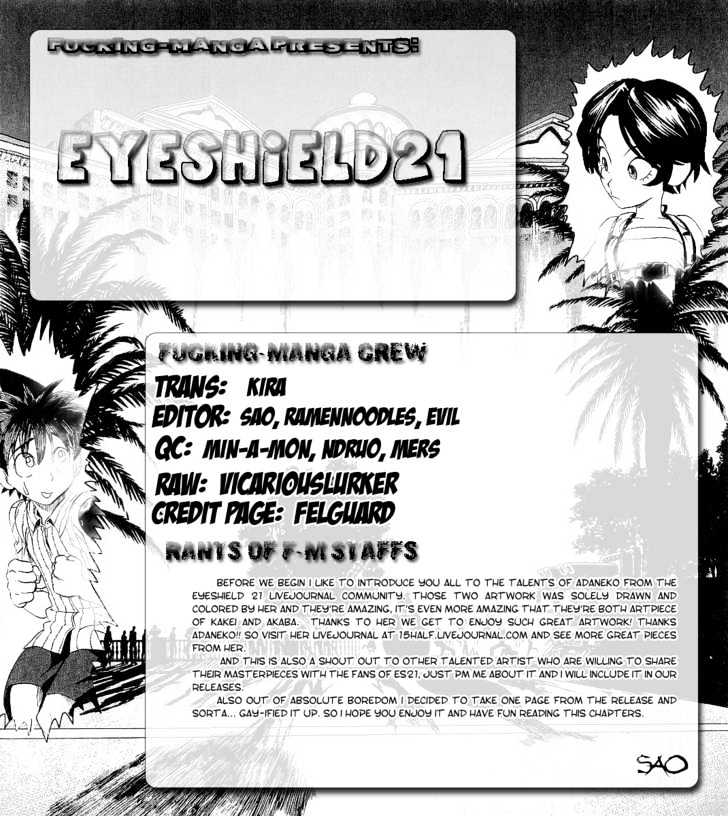 Eyeshield 21 Chapter 157 : The Spider S Web - Picture 3