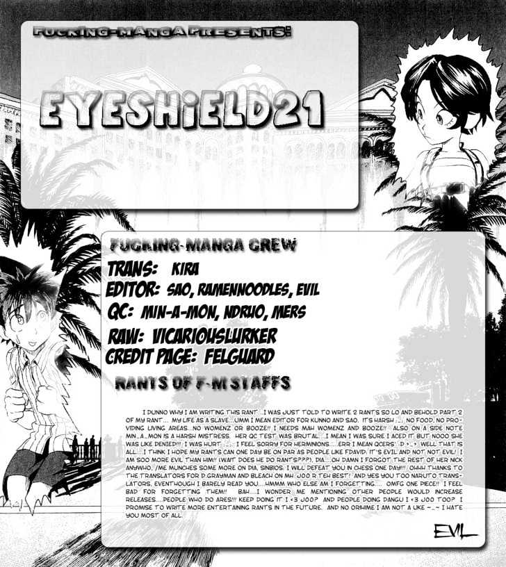 Eyeshield 21 Chapter 156 : The Strongest Kick Team - Picture 1