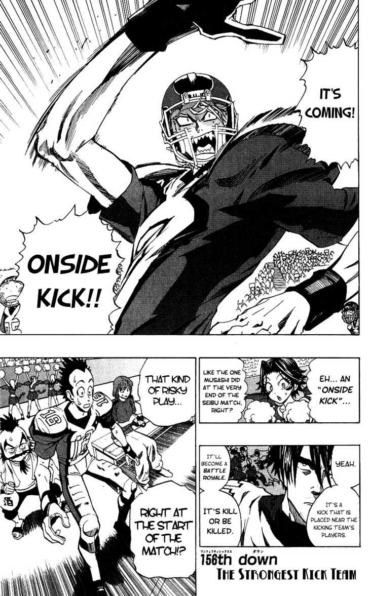 Eyeshield 21 Chapter 156 : The Strongest Kick Team - Picture 2