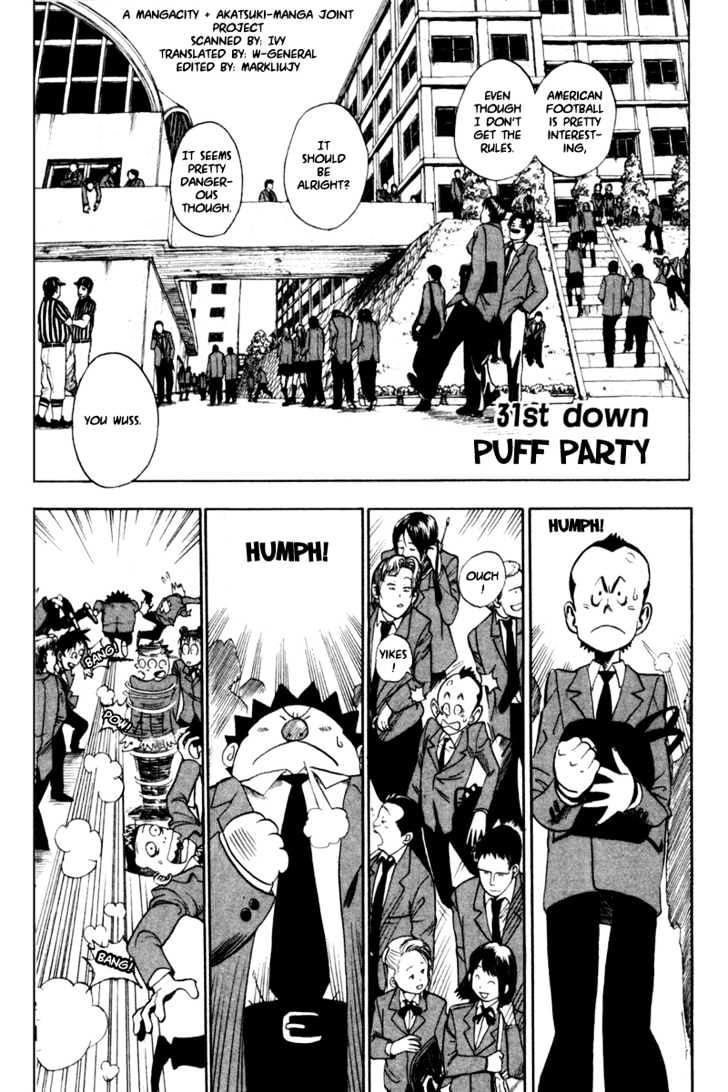 Eyeshield 21 Chapter 31 : Puff Party - Picture 1